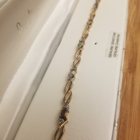 Genuine Gemstone Bracelet - Picture 6 of 7